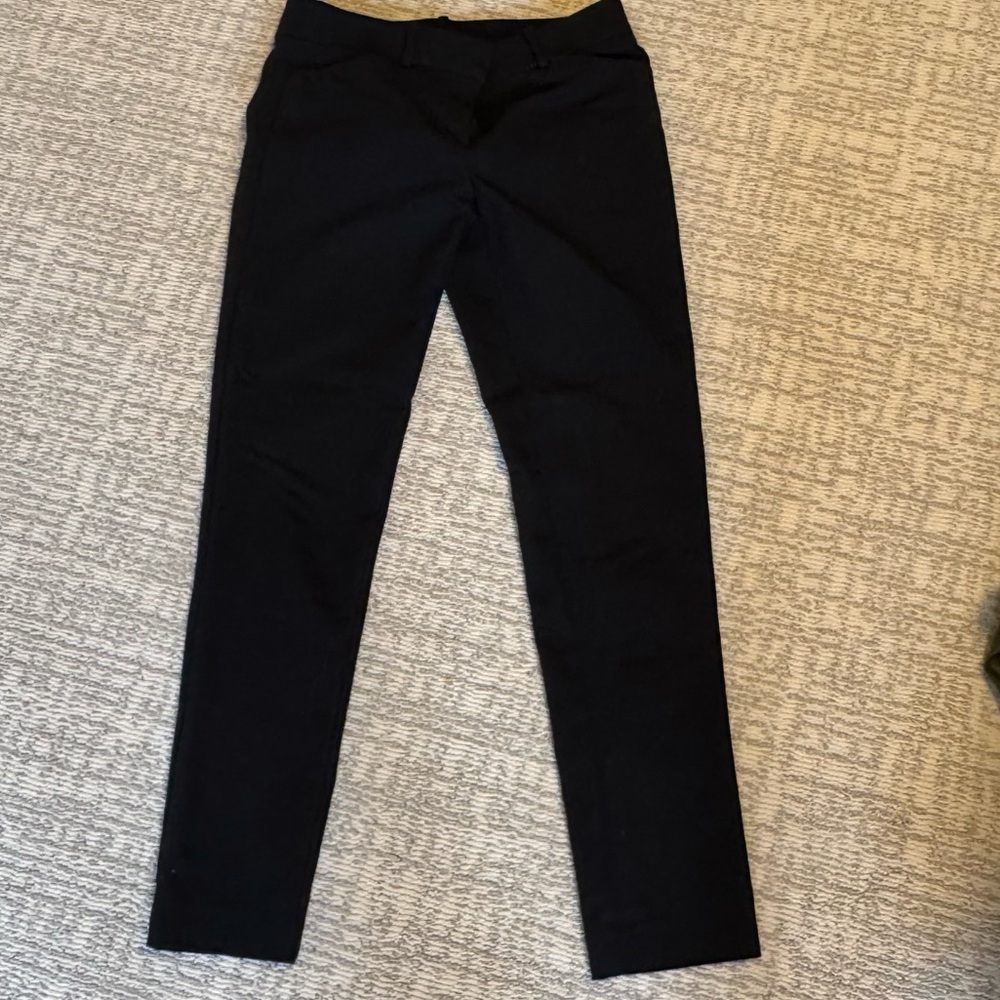 Loft Black Slim Fit Pants size 0